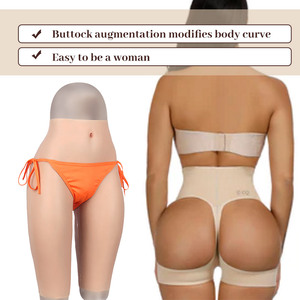 Eta Supply Crossdresser Realistic Hip Butt Lift Tight Slim Vagina Panty High Quality Enhancer Hip <strong>Pants</strong> Silicone Buttock - Product Image 1