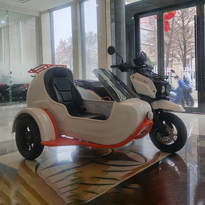 Motocicleta de tanque de 3 asientos con scooter de gasolina de alta velocidad Sidecar para motocicleta de gasolina Crusing 150cc de bajo consumo - Product Image 3