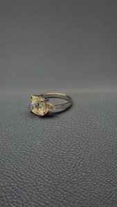 Bague de fiançailles et de mariage personnalisée 1, 2, 3 ou 5 carats en or 14k ou 18k avec diamant de laboratoire – Bijoux de marque de luxe - Product Image 3