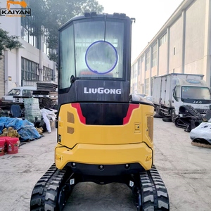 Mini-excavatrice sur chenilles LiuGong 9027F d'occasion de 2,7 tonnes pour travaux de construction/agriculture/terrassement - Product Image 5