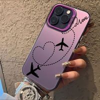 Coques de téléphone antichoc de luxe pour iPhone 17 Air 16 15 Plus Pro Max 14 13 12 11 – Protection arrière anti-chute personnalisée