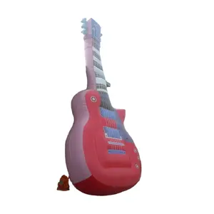 巨型定制乐器模型充气大提琴充气吉他广告装饰