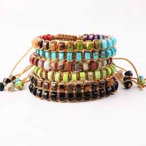 Factory Hot Sales Modern Design Stone Bracelet Chakra Bracelet Natural Stone Bracelet