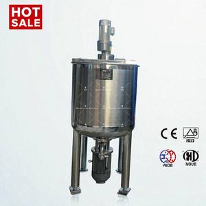 Tanque Mezclador Cosmético de 1T 2T 5T 10T con Calentamiento Eléctrico para Mezclar Líquidos - Product Image 2