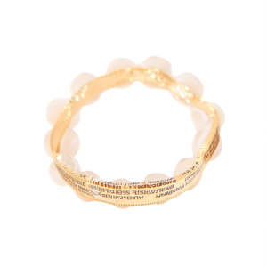 Fashion <b>Beaded</b> <b>Bracelets</b> 316L Stainless Steel PVD <b>Gold</b> Plating Sustainable Resistant - Product Image 2