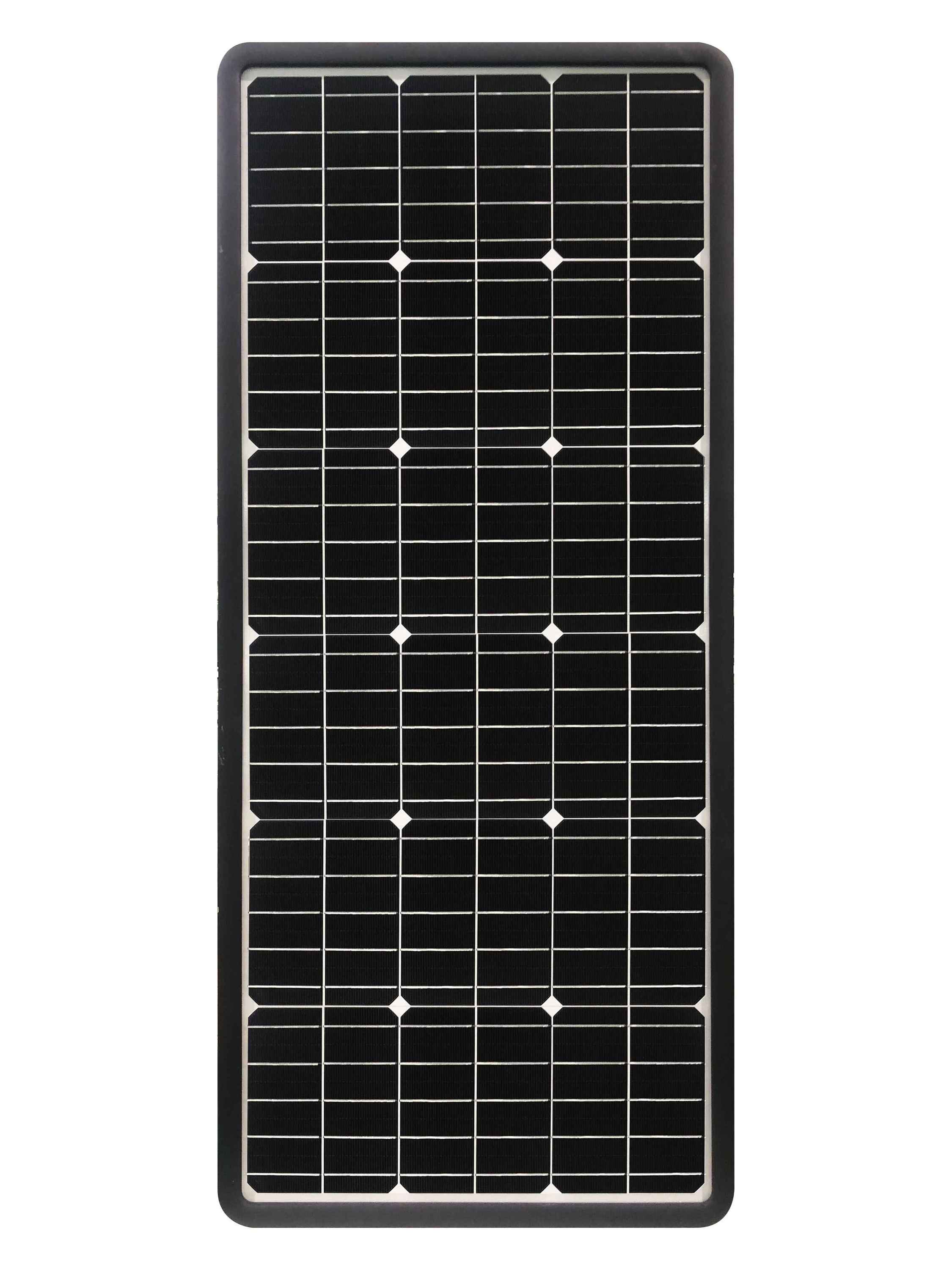 inducción de todo en uno al aire libre luces de calle solares largo tiempo de vida 80W solar integrado luz para venta