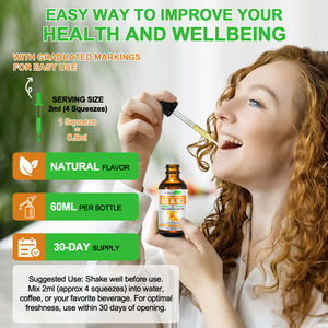 Hatmanlabs 60ml Private Label 5000iu Vitamine D3 K2 <span class=keywords><strong>de</strong></span> qualité supérieure Compléments alimentaires liquides à l'<span class=keywords><strong>huile</strong></span> oméga 3 Mct pour le soutien immunitaire - Product Image 4