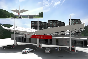 Tettoia per Ufficio in Cantiere, Unità in Acciaio Leggero Tensionato con Servizi di Saldatura e Taglio per Zone di Benessere dei Lavoratori - Product Image 4