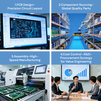 Servicio Profesional de Diseño de PCB, Ingeniería Inversa Personalizada, Clonación de PCB, Diseño de Placas Base PCBA y Ensamblaje de Circuitos Impresos