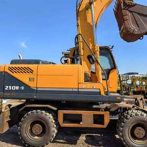 Excavadora de cadenas Hyundai 210W-9 2014 usada, 5000 horas, equipo original, capacidad de cazo de 0.76m, bajo precio, bajo consumo de energía - Product Image 4