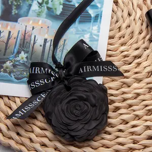 Ins Chic Hanging Gypsm Aroma Flower Scented Diffuser Car Home Decorative Luxury Stone Scented Clay Aroma Stone
