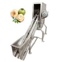 Machine de découpe de noix de coco verte en continu automatique personnalisée demi-coupeur de noix de coco jeune machine de traitement de l'eau de noix de coco