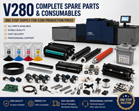 Pièces détachées et consommables pour imprimante de production V280 : Tambour de toner, Développeur, Fuser, Courroie de transfert, 2ème BTR, Kit d'entretien