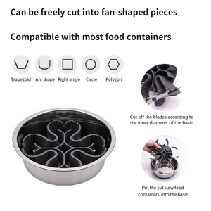 Comedero Lento para Perros, Inserto de Silicona Cortable con Diseño de Laberinto, Antideslizante y Antiasfixia, con Ventosas, para Perros Pequeños, Medianos y Grandes - Product Image 3
