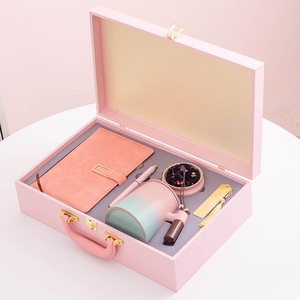 Set de Regalo Empresarial 4 en 1 para Personas Mayores: Bolígrafo, Taza de Cerámica, Marcadores, Paraguas, Caja de Regalo Portátil, Personalización con Logotipo - Product Image 5