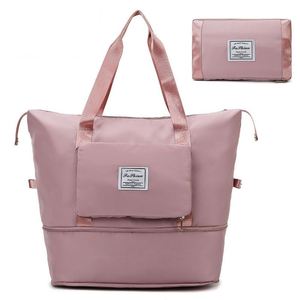 Sac de sport pliable Yy815 personnalisé avec logo, étanche, pour vêtements secs et mouillés, sac de voyage, sac de yoga, sac de sport, sac de week-end, sac de gym, sac fourre-tout pour femme - Product Image 6