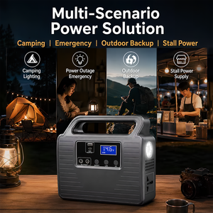 Estación <span class=keywords><strong>de</strong></span> Energía Portátil <span class=keywords><strong>de</strong></span> 200W con <span class=keywords><strong>Onda</strong></span> Sinusoidal Modificada, 128WH, Generador Solar <span class=keywords><strong>de</strong></span> Respaldo (Panel Solar Opcional) para Acampar al Aire Libre y Uso Doméstico - Product Image 4