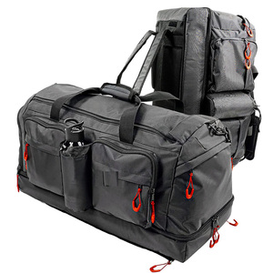 Bolsa de Viaje Deportiva de Poliéster Resistente y Portátil de Fábrica OEM, con Compartimento para Zapatos, Impermeable, Capacidad de 30-40L, Unisex, para Gimnasio y Fitness - Product Image 1