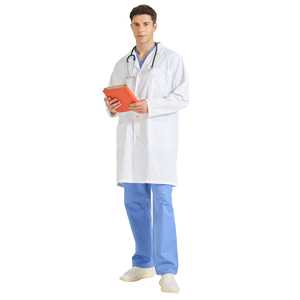 Camice da laboratorio unisex a maniche lunghe Q816 - Product Image 3