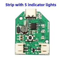 Module de surtension pour batterie au lithium, carte PCB de contrôleur de ventilateur sans balais rechargeable 9V 12V, accessoires de réparation électronique DIY