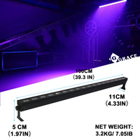 Igracelite 9/18*3w LED Uv lumière noire pour fête Dj Disco Club LED Wall Washer Light