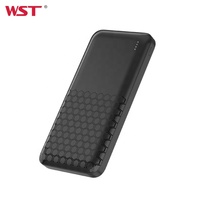 Banque d'alimentation 2026 WST, fabricant, ABS, double USB, charge rapide 22,5W 20W, 10000 mAh, promotion cadeau