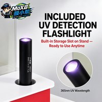 Film de protection acrylique MoxB pour vitres de voiture (99 % de rejet UV) – Réduction de la chaleur et des reflets – Modèle d'exposition démonstratif