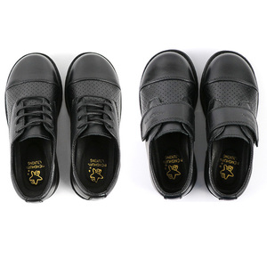 รองเท้าหนังสีดำสำหรับเด็กนักเรียนวัยรุ่นชาย  รองเท้าเด็กนักเรียน - Product Image 2