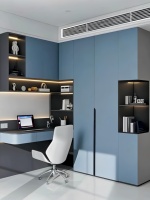 Meuble de rangement de luxe italien sur mesure pour bureau et chambre, multi-usages, pour dressing et bureau