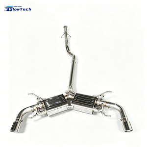 Sistema de escape Catback Valvetronic de acero inoxidable de alto rendimiento para coche, pieza de repuesto para mejora de sonido - Product Image 2