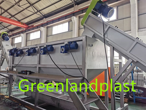Usine de recyclage de film PE de marque chinoise entièrement automatique 500 kg/h, machine de lavage de film plastique, usine de recyclage de PP - Product Image 3
