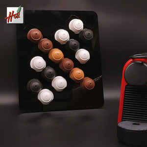 Montado en la pared Dolce Gusto Cápsula de almacenamiento de acrílico, cápsula de café soporte para dolce gusto - Product Image 1
