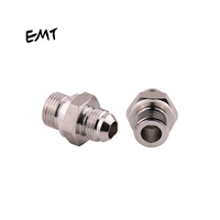 Raccords mâles métriques JIC Bsp à bas prix en Chine avec adaptateur hydraulique droit conique à 74 degrés