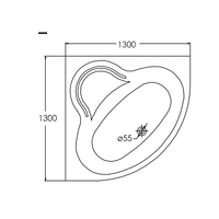Geehssu — baignoire de bain d'angle profond en pierre artificielle, Surface unie autoportante à mur