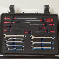 Ensemble d'outils en titane non magnétique Oak Brand, 40 pièces, produits industriels légers, résistants à la corrosion, pour IRM
