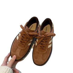 Baskets coréennes à bout fermé pour femmes, nouvelle collection printemps-automne 2024, respirantes, polyvalentes, confortables, à semelle épaisse, chaussures décontractées - Product Image 5