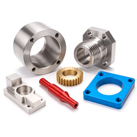 Fixations hydrauliques de serrage sur mesure de précision pour l'usinage CNC, pièces de tournage et de fraisage CNC en aluminium anodisé