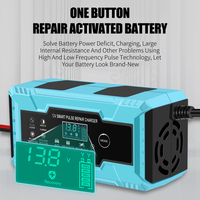 Harga Murah pabrik dibuat langsung penjualan pengisi daya baterai mobil sepeda motor otomatis Charger pengisi daya dengan tampilan LCD Uni Eropa AS