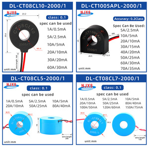 Trasformatore di Corrente AC Mini <span class=keywords><strong>Serie</strong></span> DL-CT08CL da 20A/10mA a 50A/50mA Tipo ad Anello per Misurazioni - Product Image 4