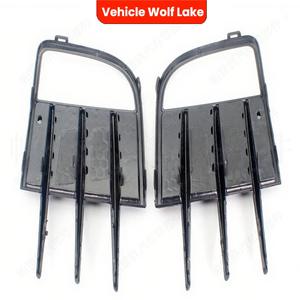 Bisel de Luz Antiniebla Delantera para Volkswagen Golf 6 GTI 2009-2013, Cubierta de Parachoques Delantero de ABS con Orificio, Marca Wolf Lake - Product Image 2