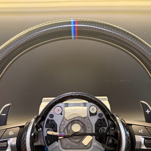 Volante Deportivo de Fibra de Carbono con Calefacción Personalizado para <span class=keywords><strong>BMW</strong></span> F10 F22 F30 F32 F36 F82 E81 E87 E90 E92 X6 X1 E84 M440i X3 F25 - Product Image 4