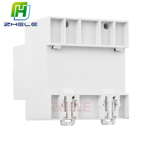 Dispositif de protection contre les surtensions et les sous-tensions ZHELE 40A 50A 63A 80A 100A 230V 380V protecteur de tension automatique triphasé