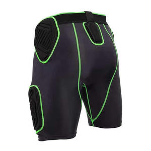 Pantalones Cortos de Compresión Acolchados para Fútbol Americano, 5 Almohadillas, Pantalones Cortos Acolchados para Fútbol Americano para Equipo - Product Image 2