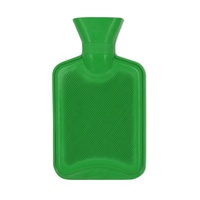 Grand sac à eau chaude réutilisable et étanche 2L compresse chaude en caoutchouc sac à eau chaude pour cou épaules dysménorrhée soulagement de la douleur