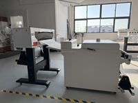 Nueva Impresora DTF Automática 2026 de 24 Pulgadas A1 60cm con Cabezal de Impresión Epson XP600 I3200, Horno, Agitador y Rodillo para Camisetas y Pegatinas, 110/220V, 1 Año de Garantía