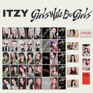 Kpop 5 pz/set ITZY 2025 ragazze Single saranno ragazze con carta speciale HD foto Yeji Lia Ryujin Chaeryeong Yuna i fan sostengono i regali - Product Image 6