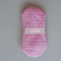 Chaussettes de yoga antidérapantes douces et brodées avec volants, personnalisées pour le studio, pour femmes, idéales pour le Pilates
