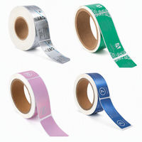 Impression de logo sur étiquette de bouteille de produit, autocollant adhésif personnalisé en rouleau, autocollant en vinyle imperméable