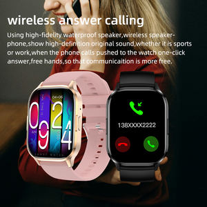 SENBONO HK21AMOLEDスマートウォッチ男性2.01 ''HD大画面応答通話血圧フィットネストラッカースポーツ男性スマートウォッチ女性 - Product Image 4