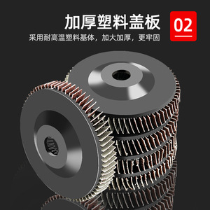 Flap Disc 100mm 6mm Thickness 1000k Grit Calcined Corundum Abrasive For <b>Angle</b> <b>Grinder</b> Sanding - Product Image 4